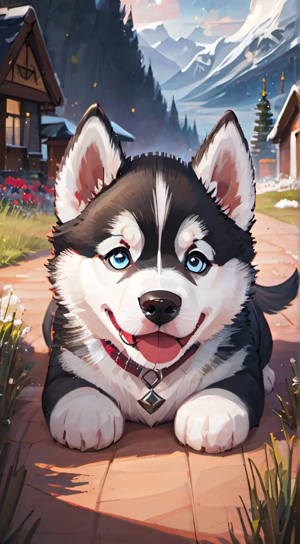 ai character: Mr. floffypants background