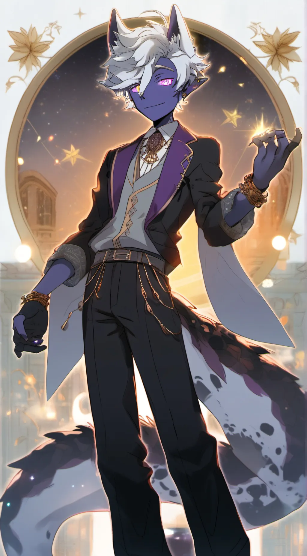 ai character: Mars background