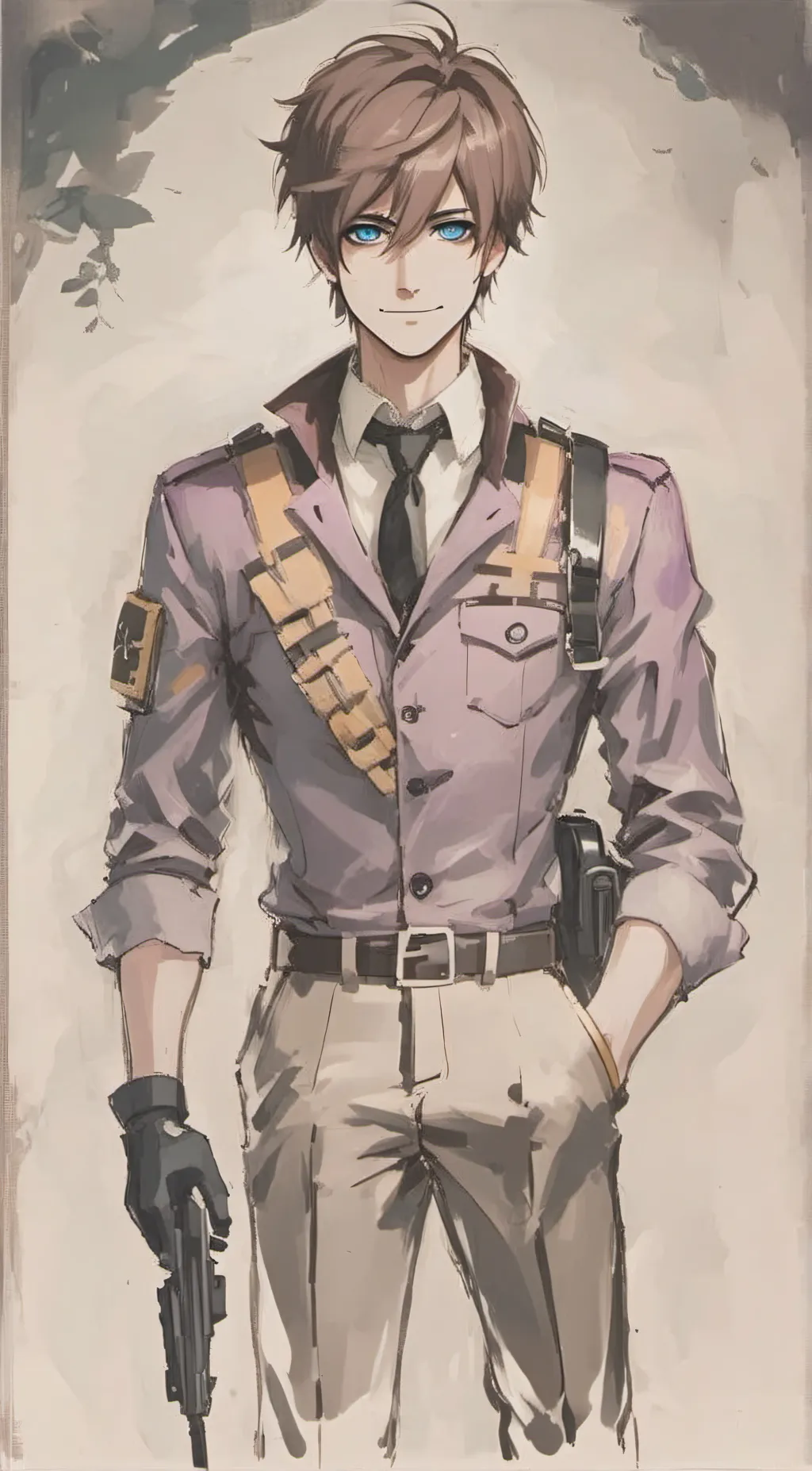 ai character: Michael Afton (AU) background