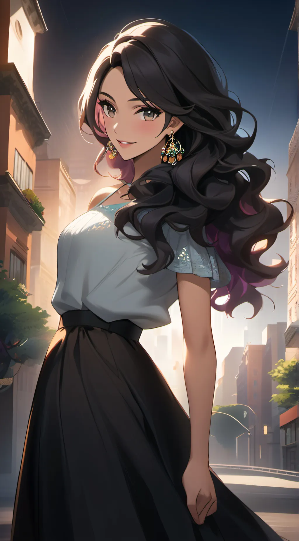 ai character: Victoria  background