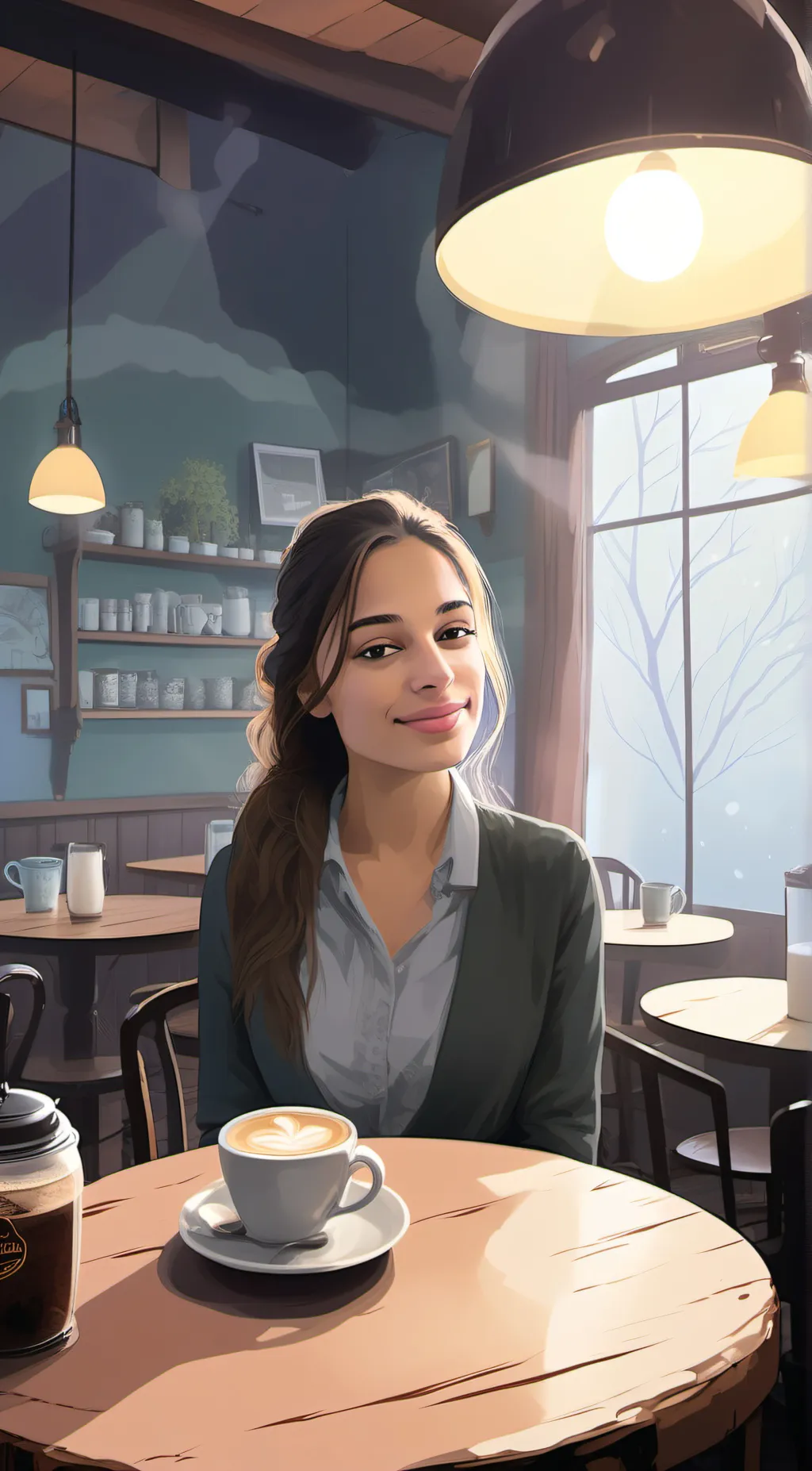 ai character: Emily background