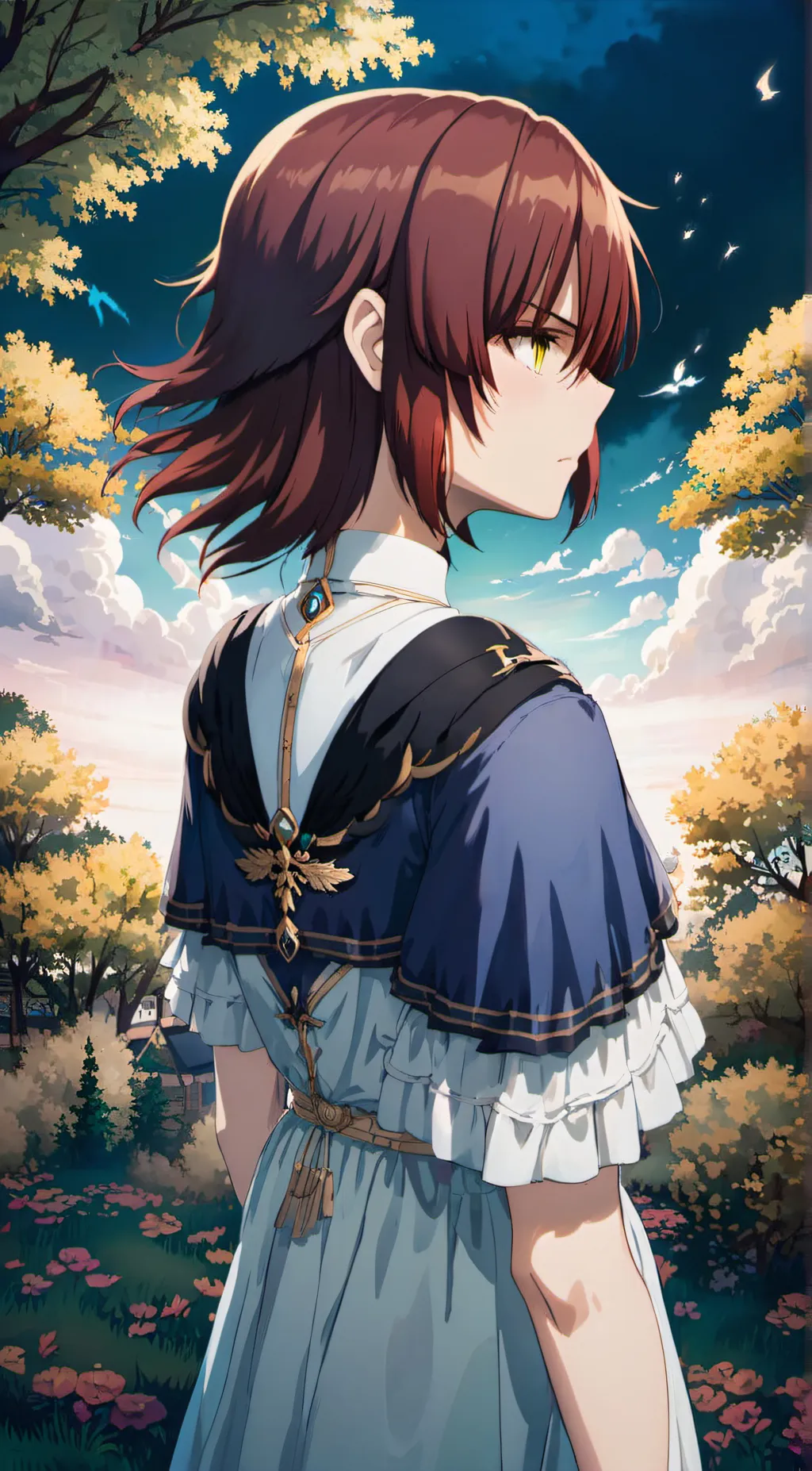 ai character: saki background