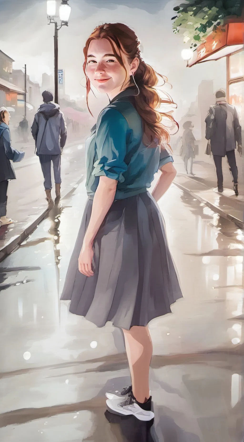 ai character: max Mayfield  background