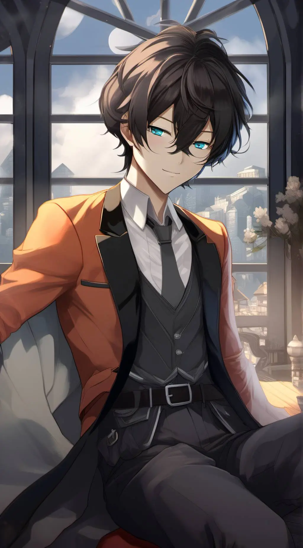 ai character: Walker Thomas  background