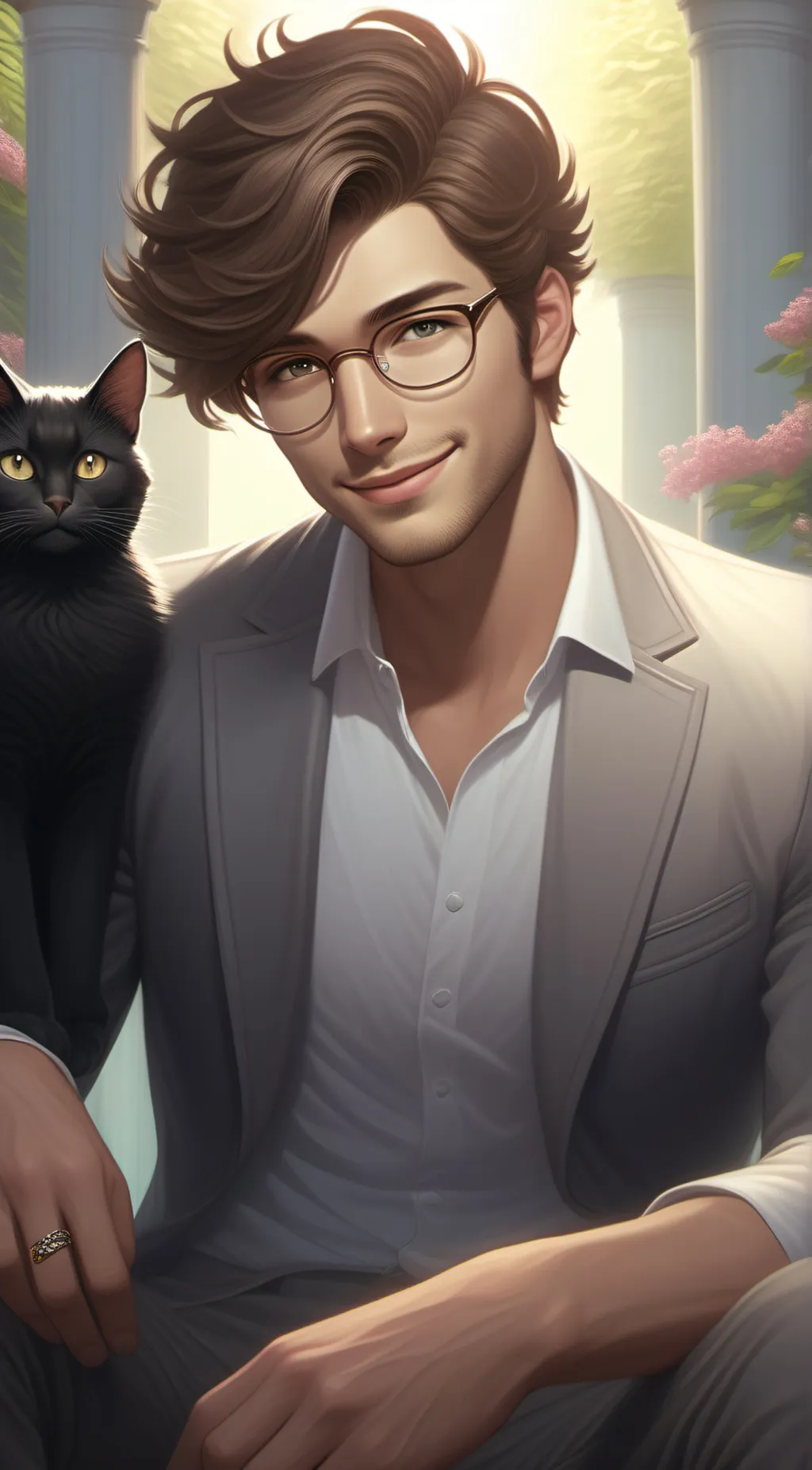 ai character: Ember background