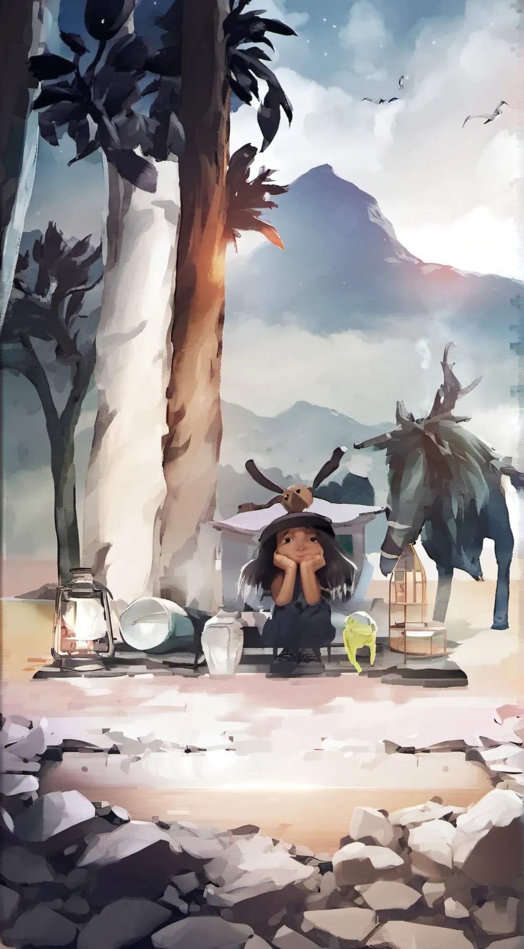 ai character: Deena/me background