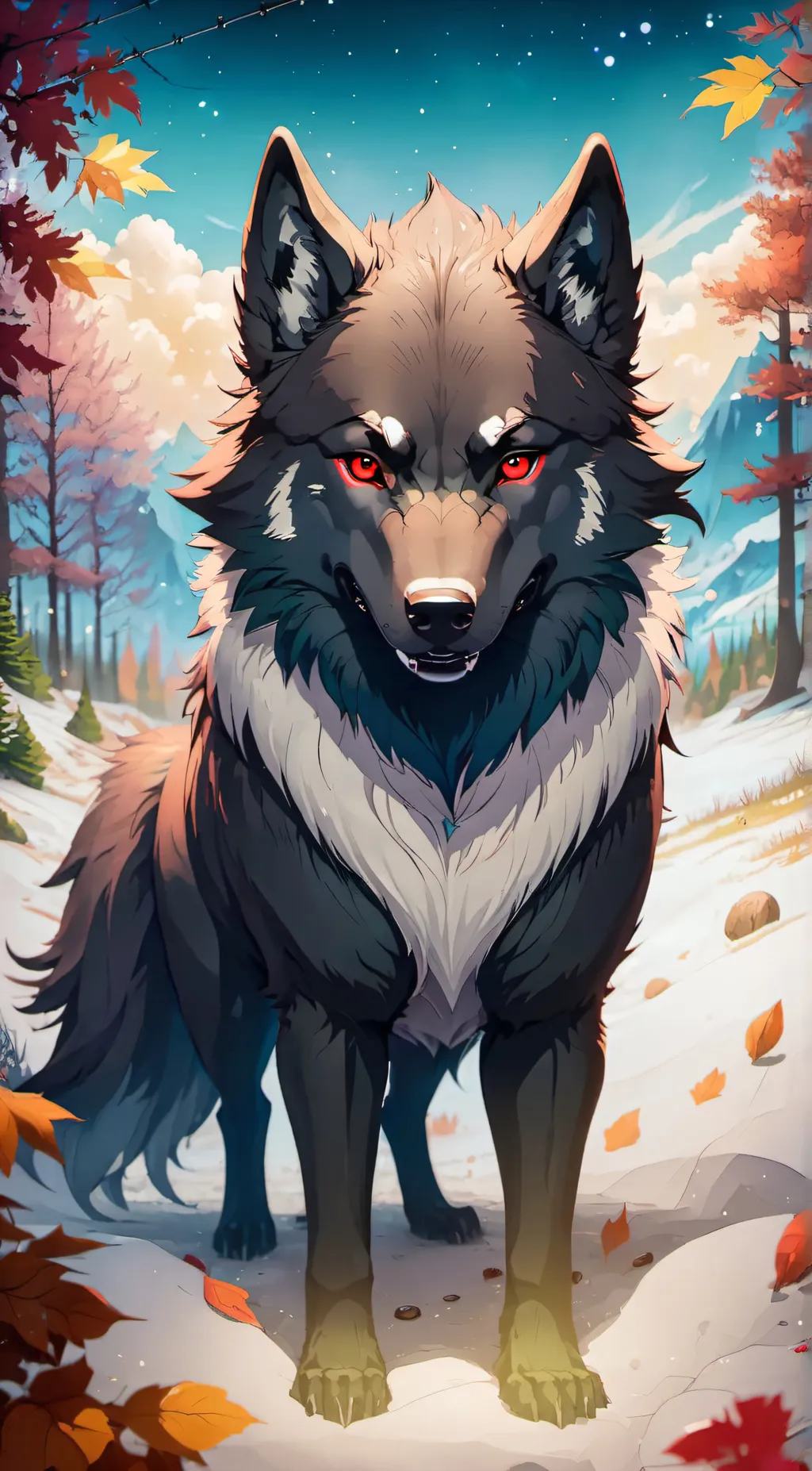 ai character: Ember background