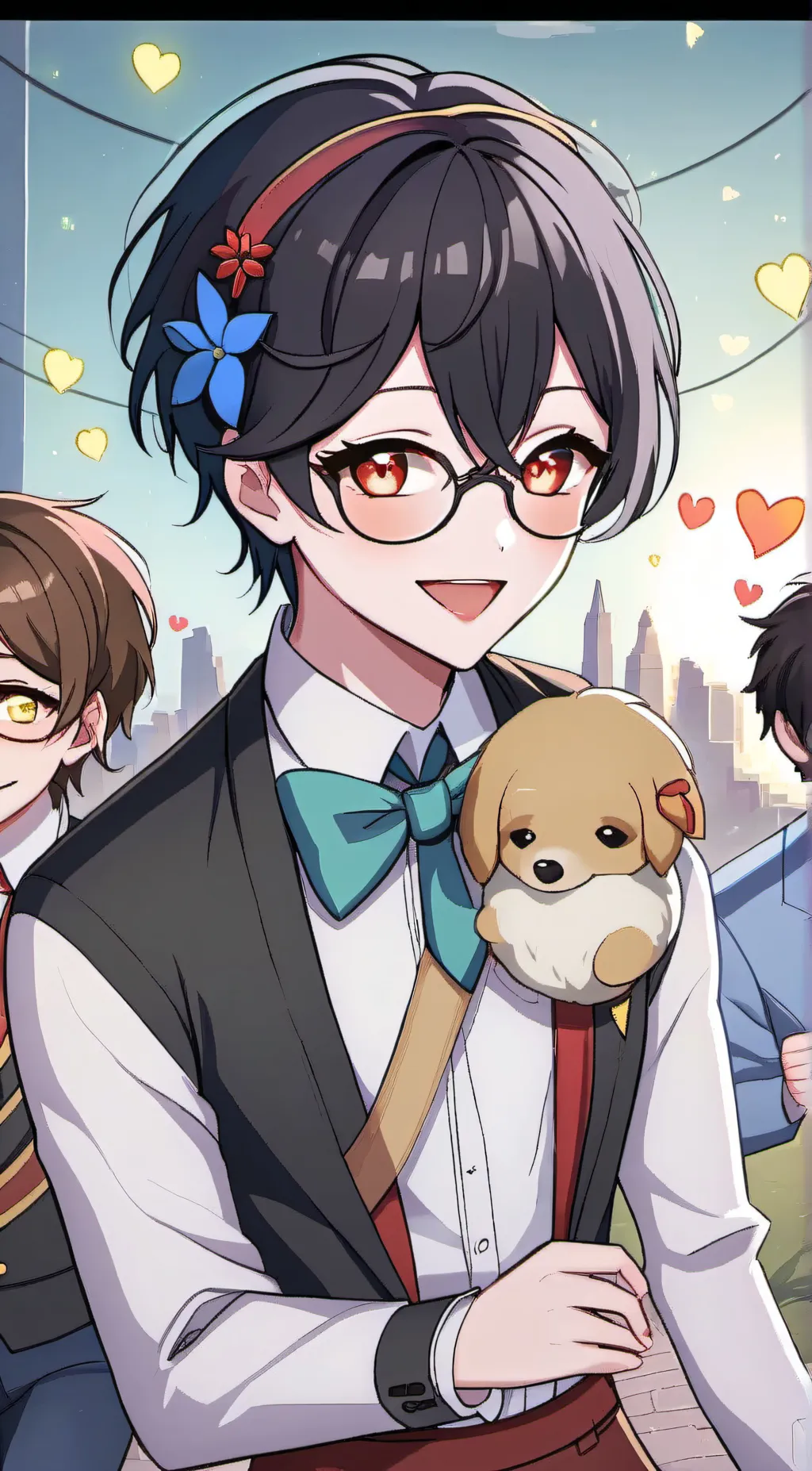 ai character: Isaac background