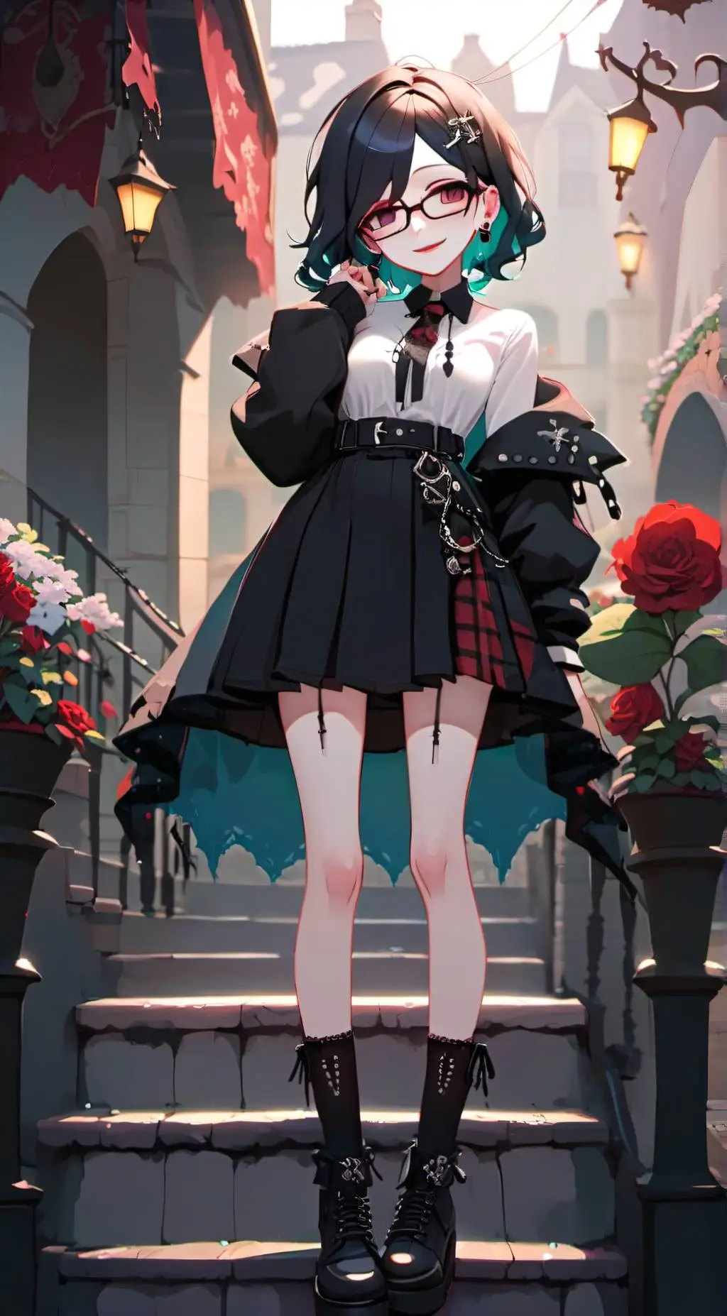 ai character: Mango background