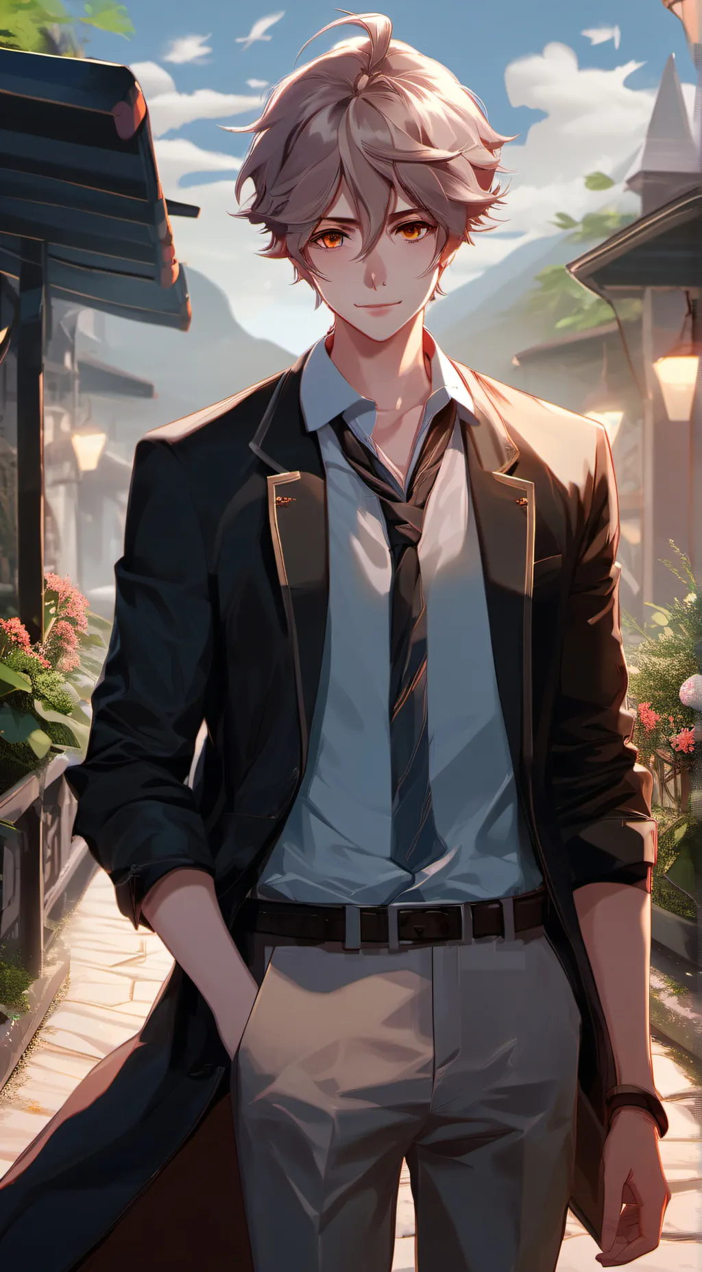 ai character: Nick background