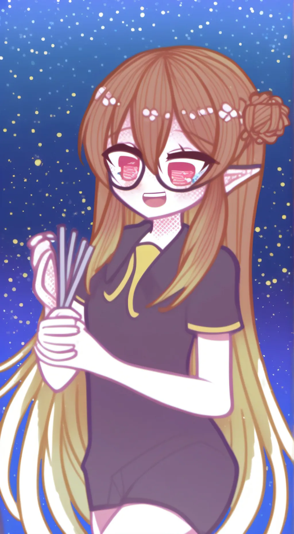 ai character: Sakura background