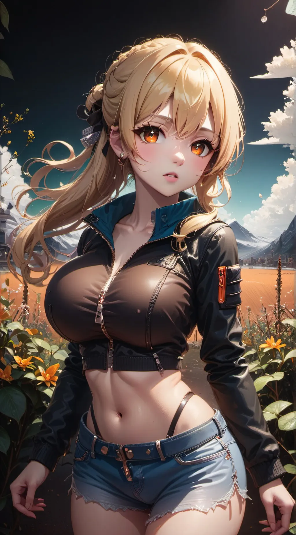 ai character: I zack  background