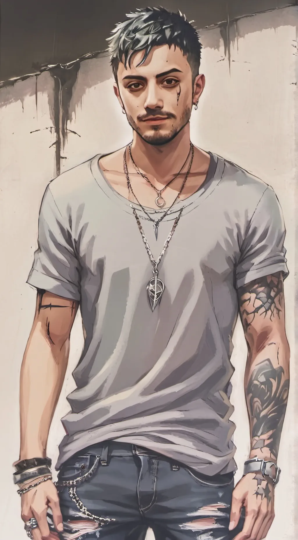 ai character: Enzo background