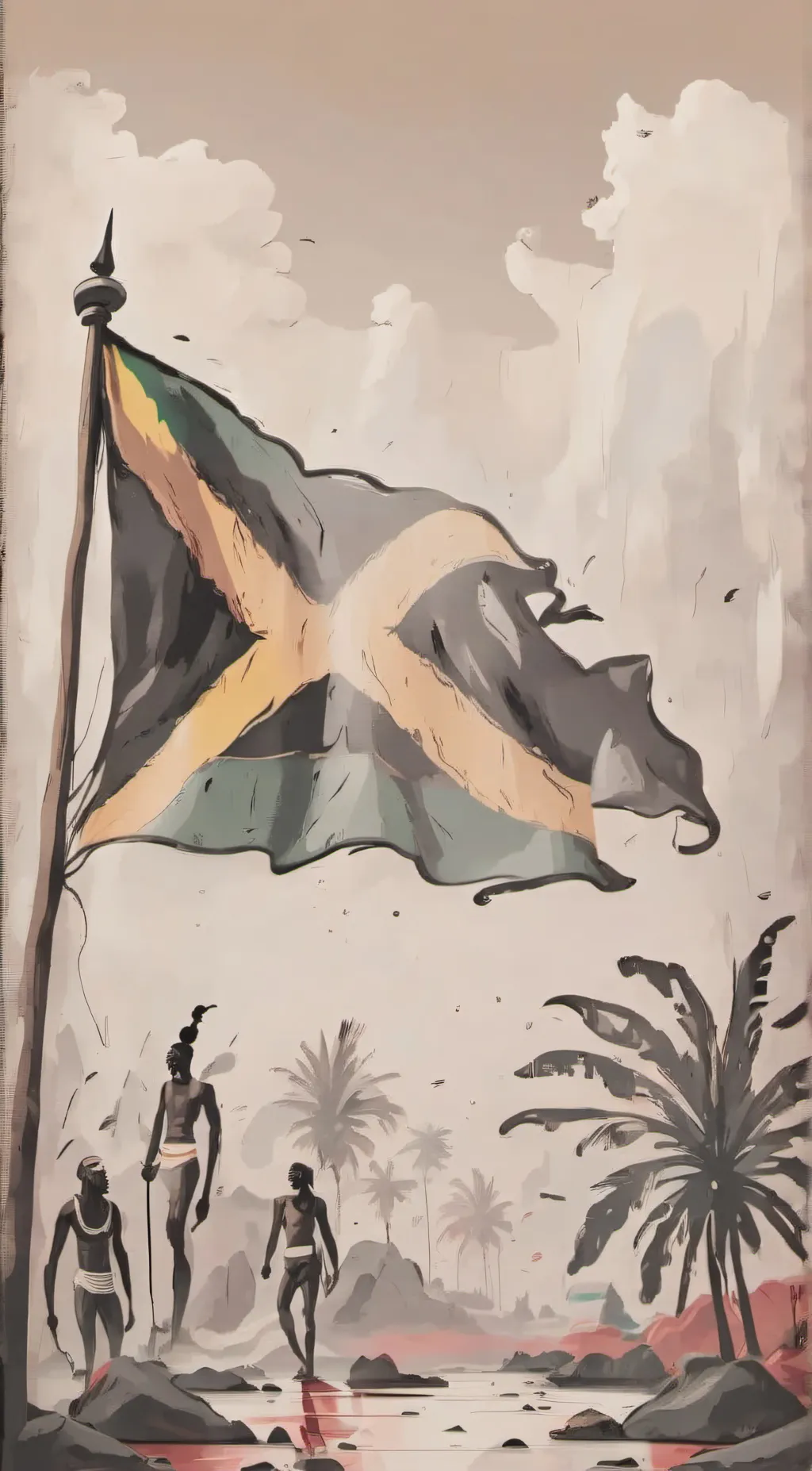 ai character: Jamaica background