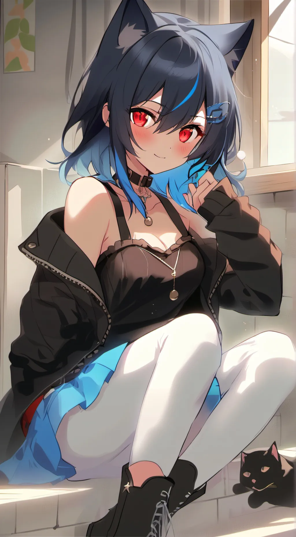 ai character: tina background