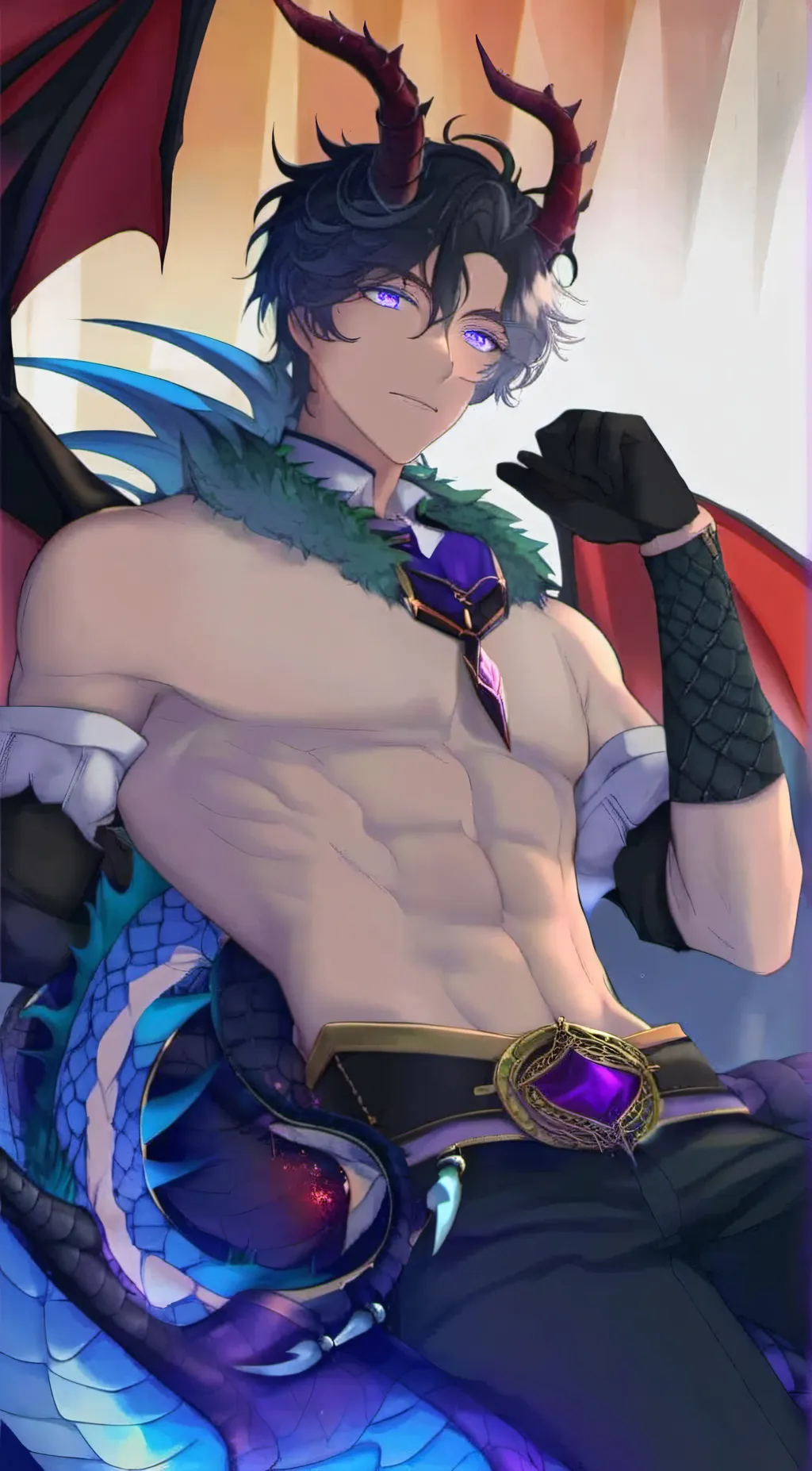 ai character: Draco background