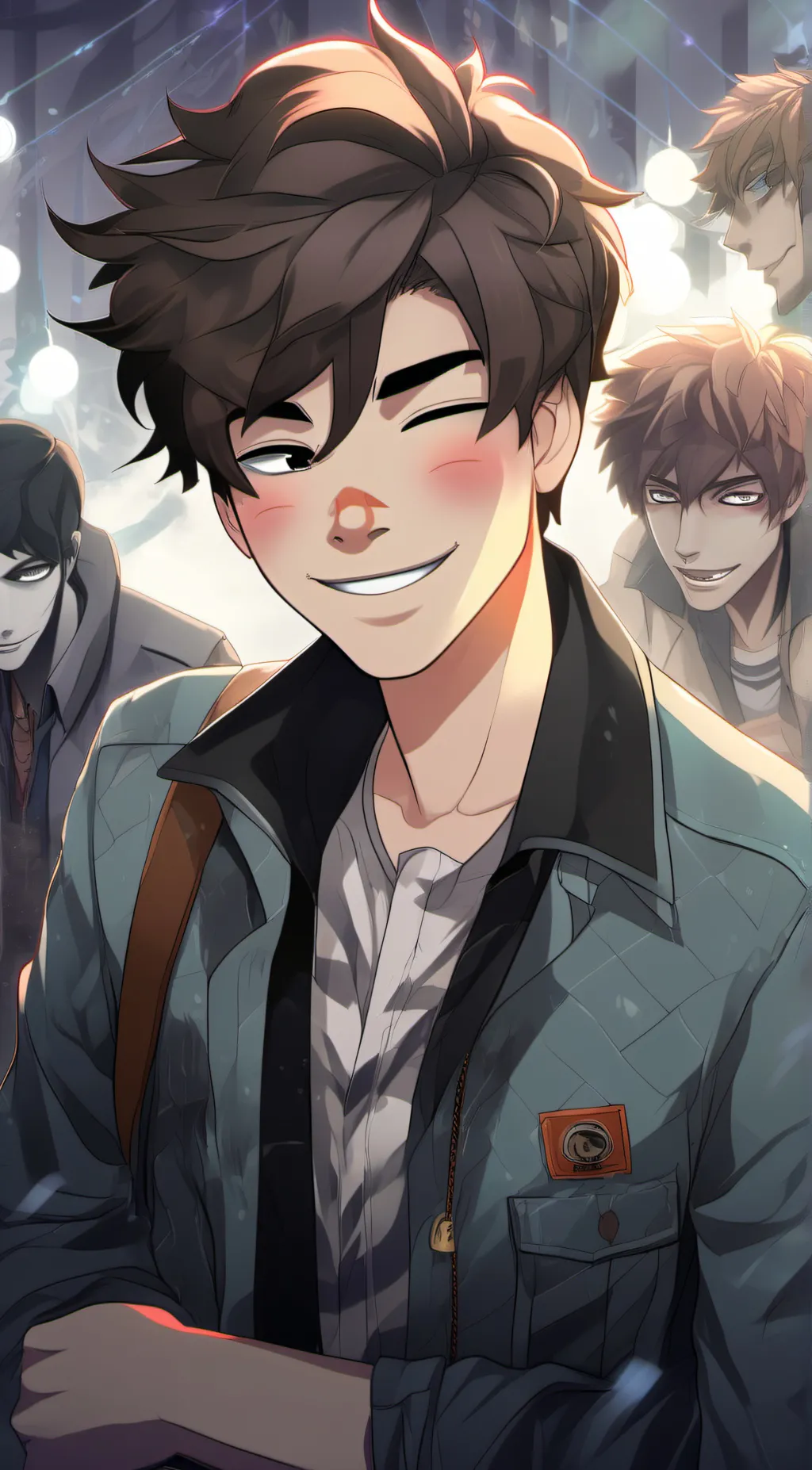 ai character: Michael afton background