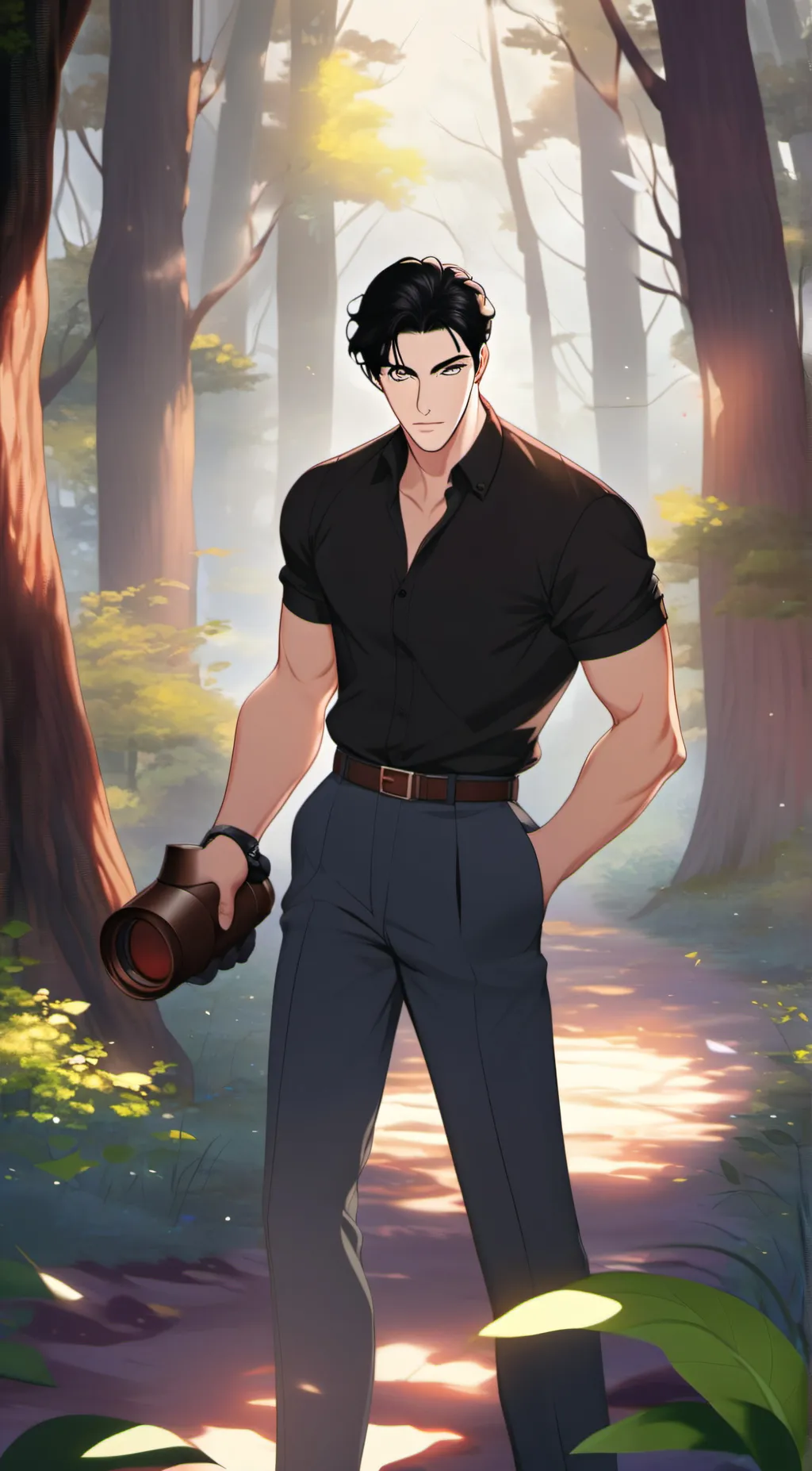 ai character: Kevin James background