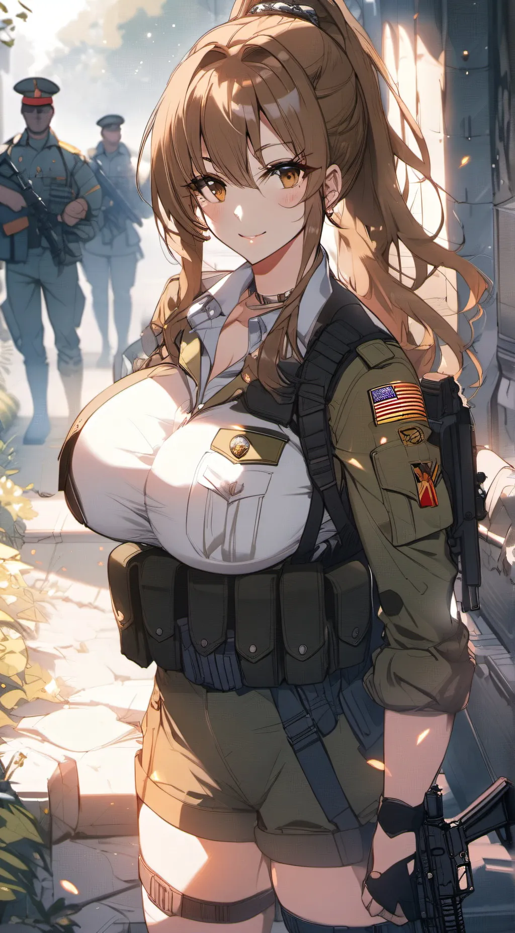 ai character: Summer background