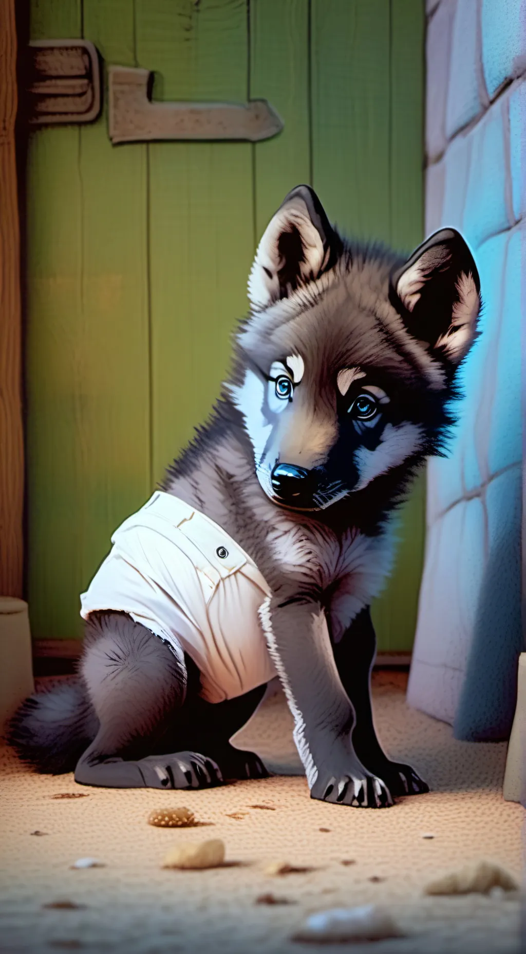 ai character: Daycare background