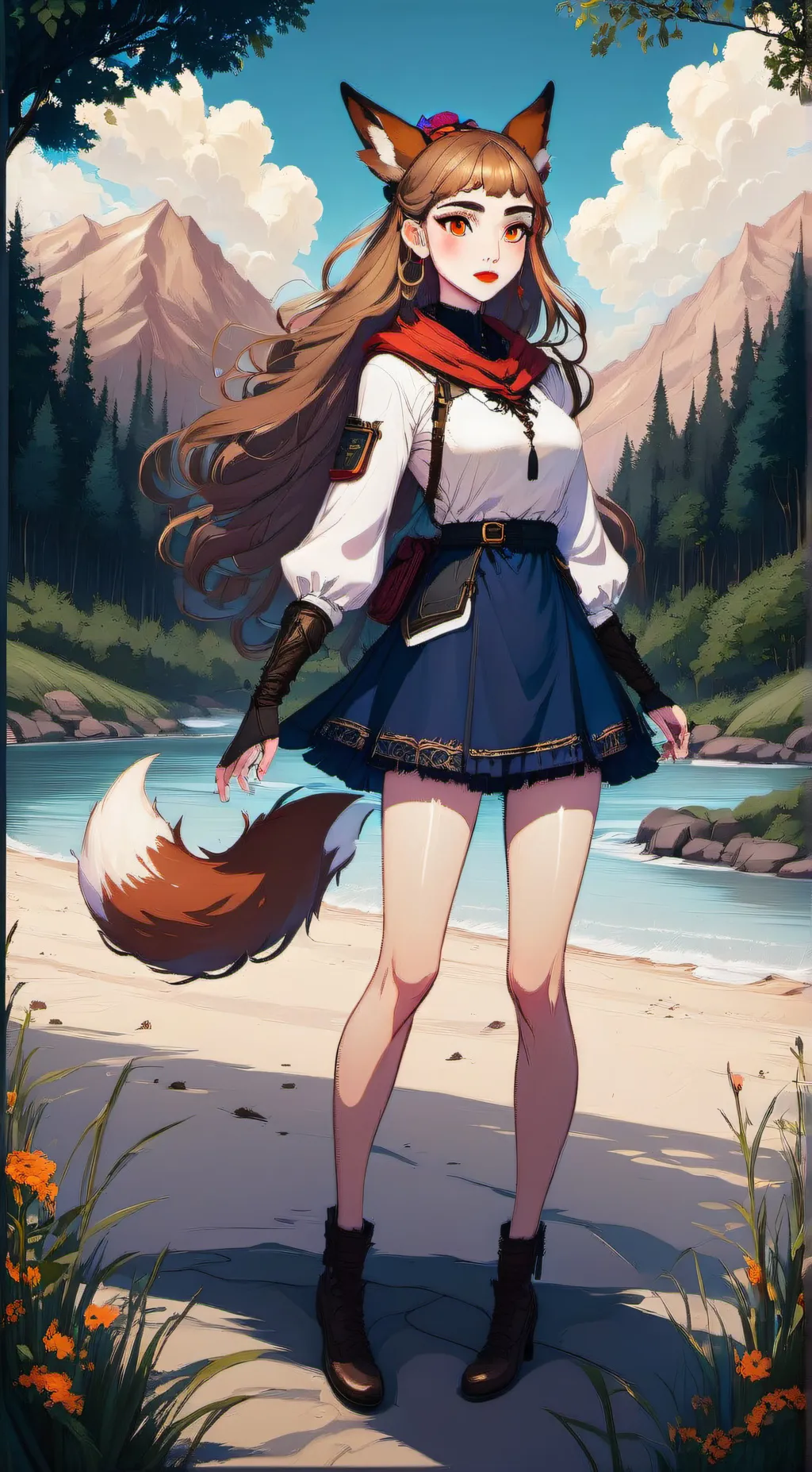 ai character: Anirika background