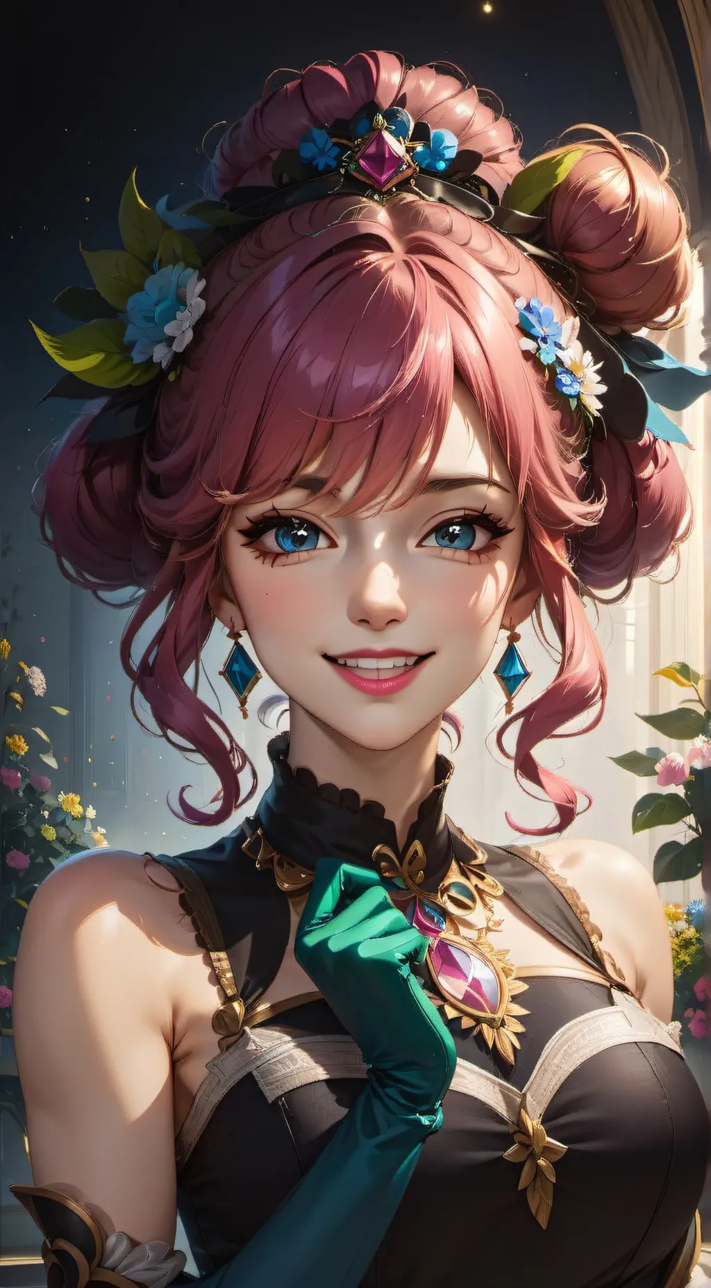 ai character: Mitchell! background