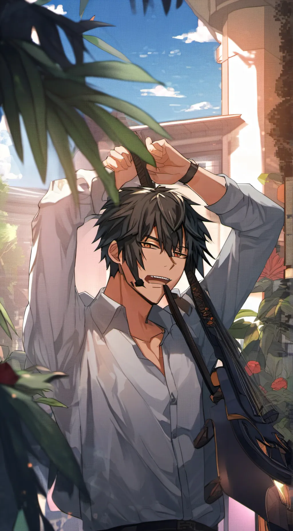 ai character: Jake. background