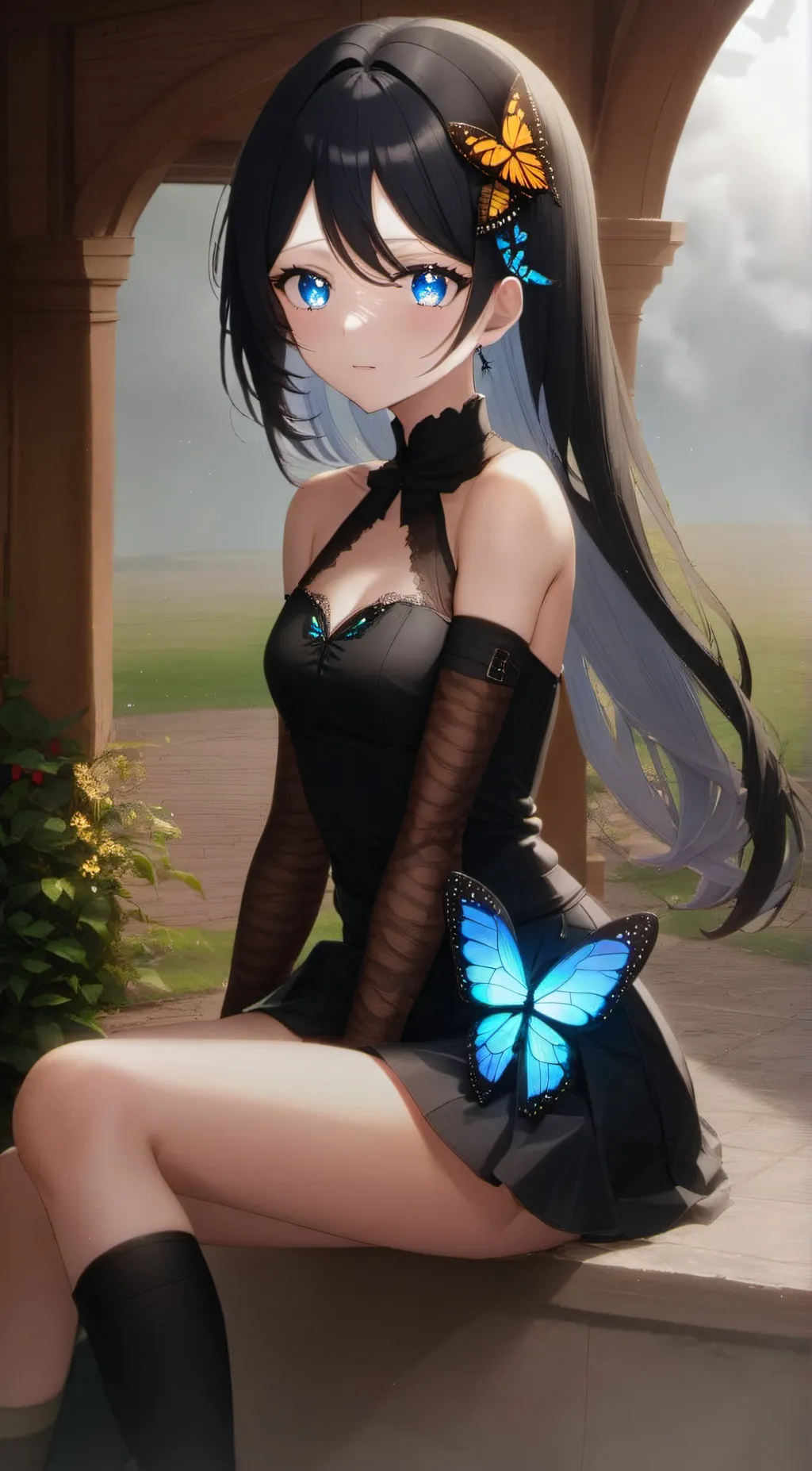 ai character: lily background