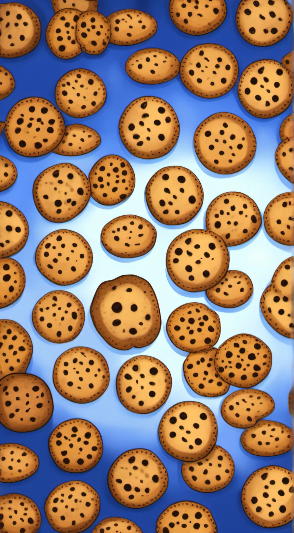 ai character: Cookie Rain background