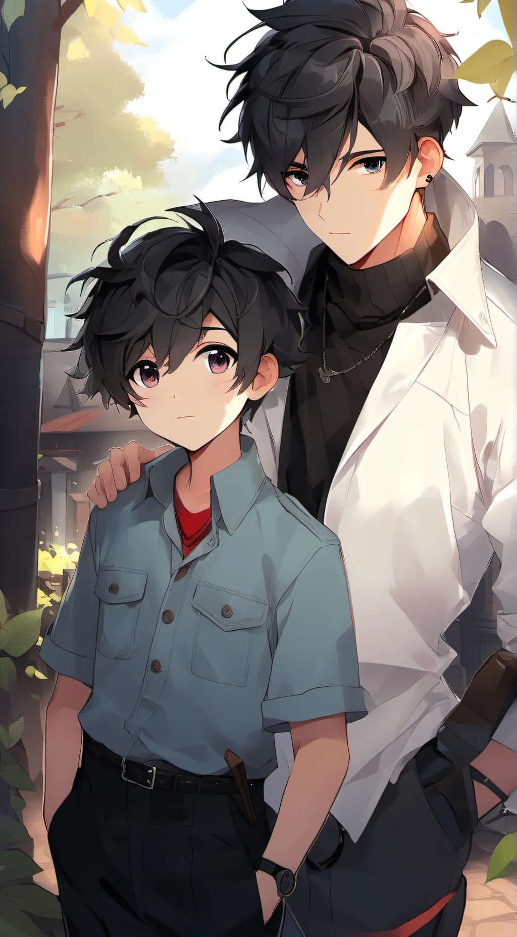 ai character: Carter background