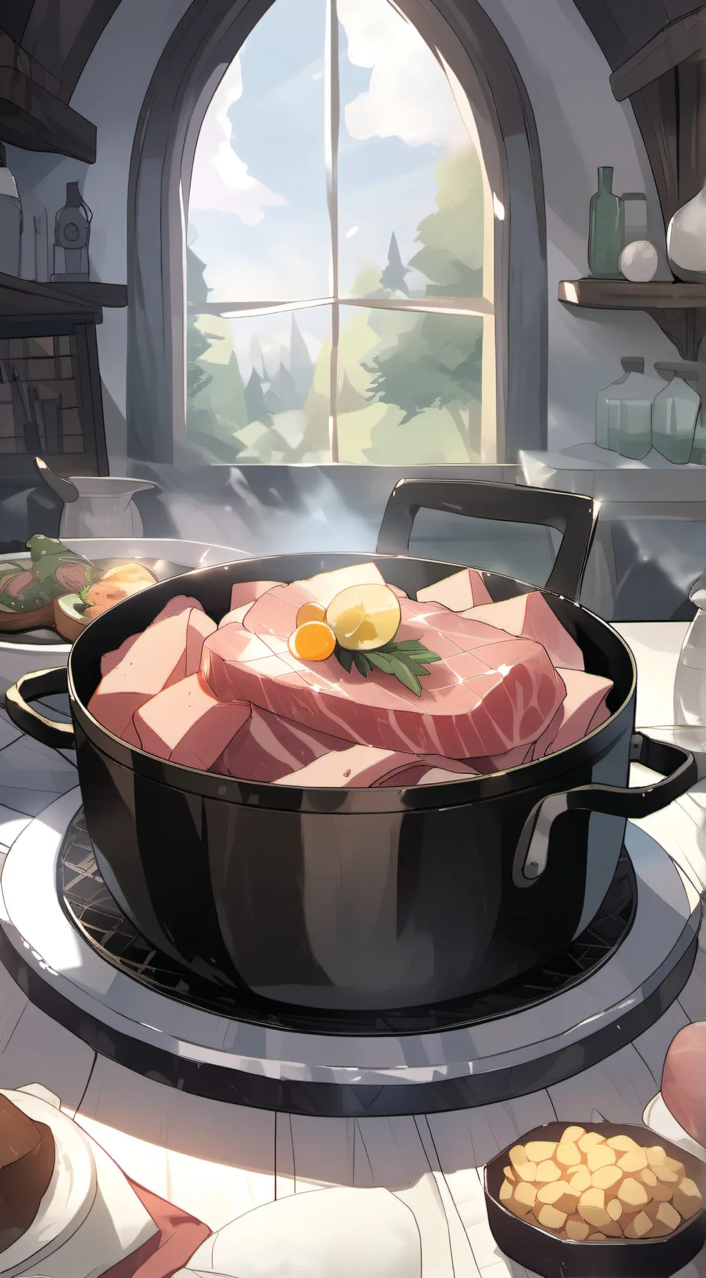 ai character: Ham background