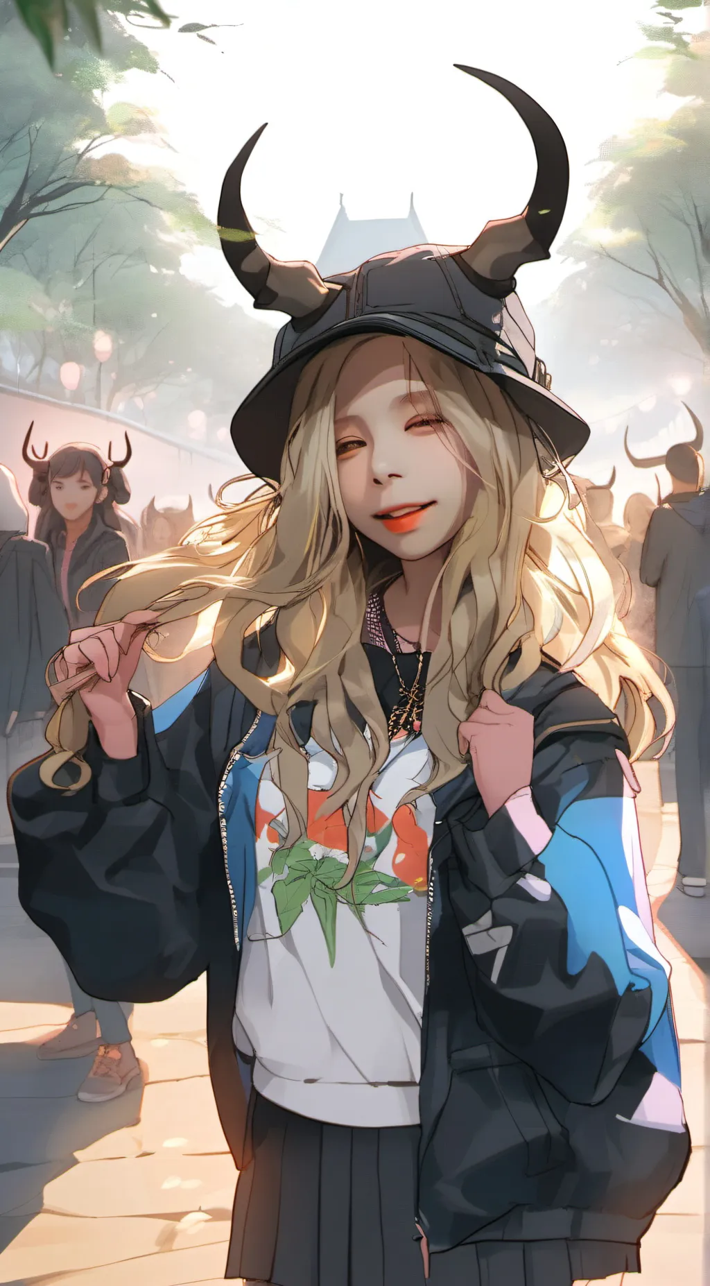 ai character: chileigh! (me irl) background