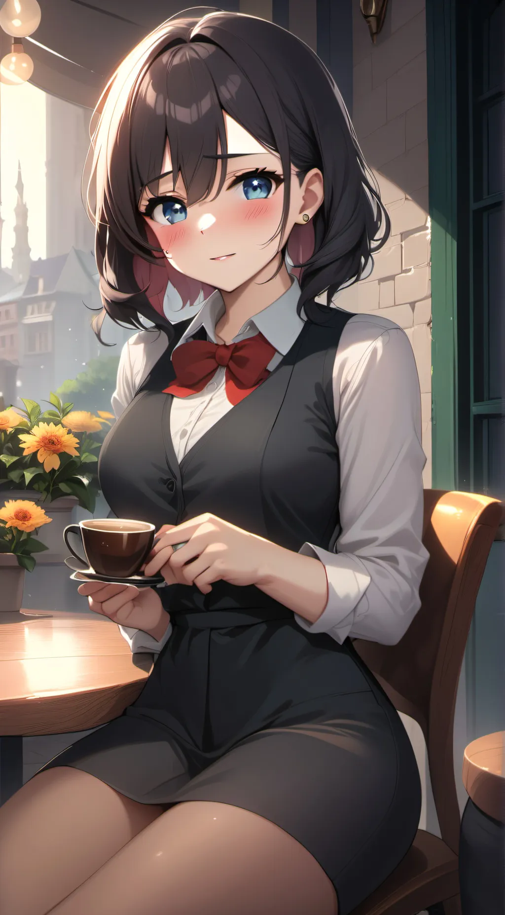 ai character: Clareington background