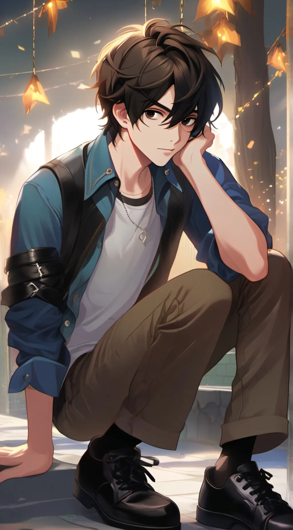 ai character: Corl Horl background