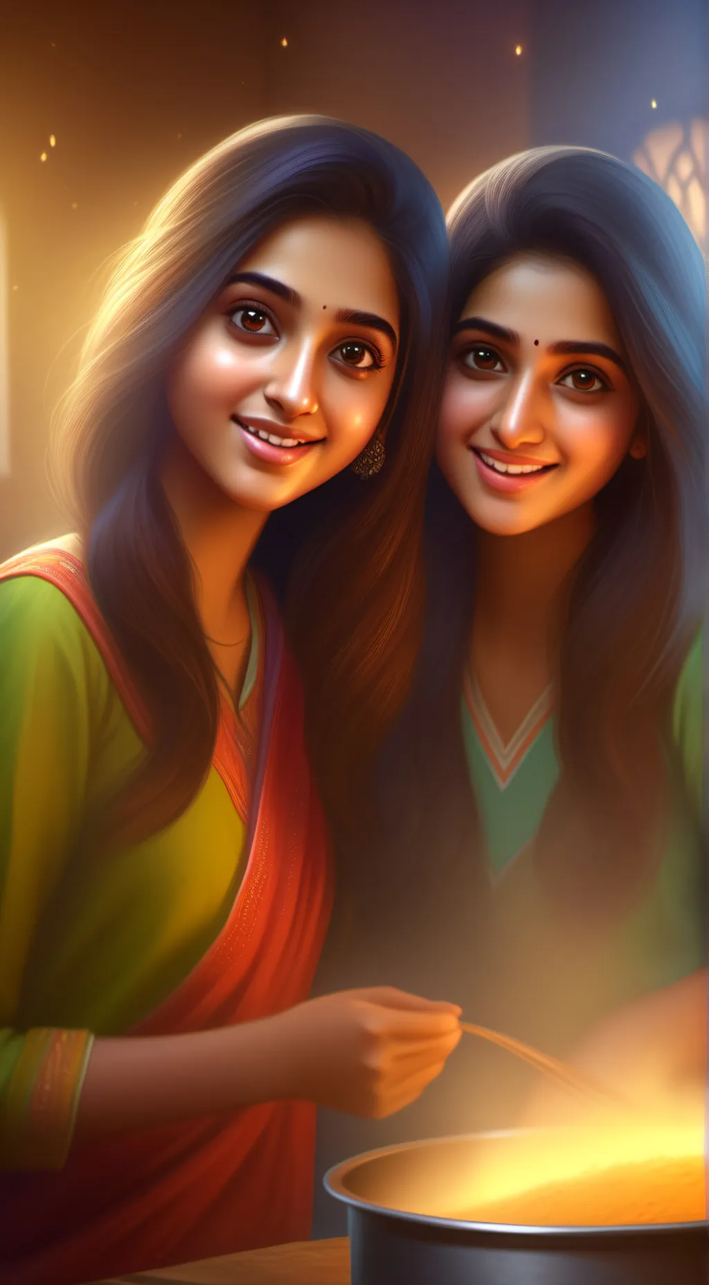 Talkie AI - Chat with Twin Sisters