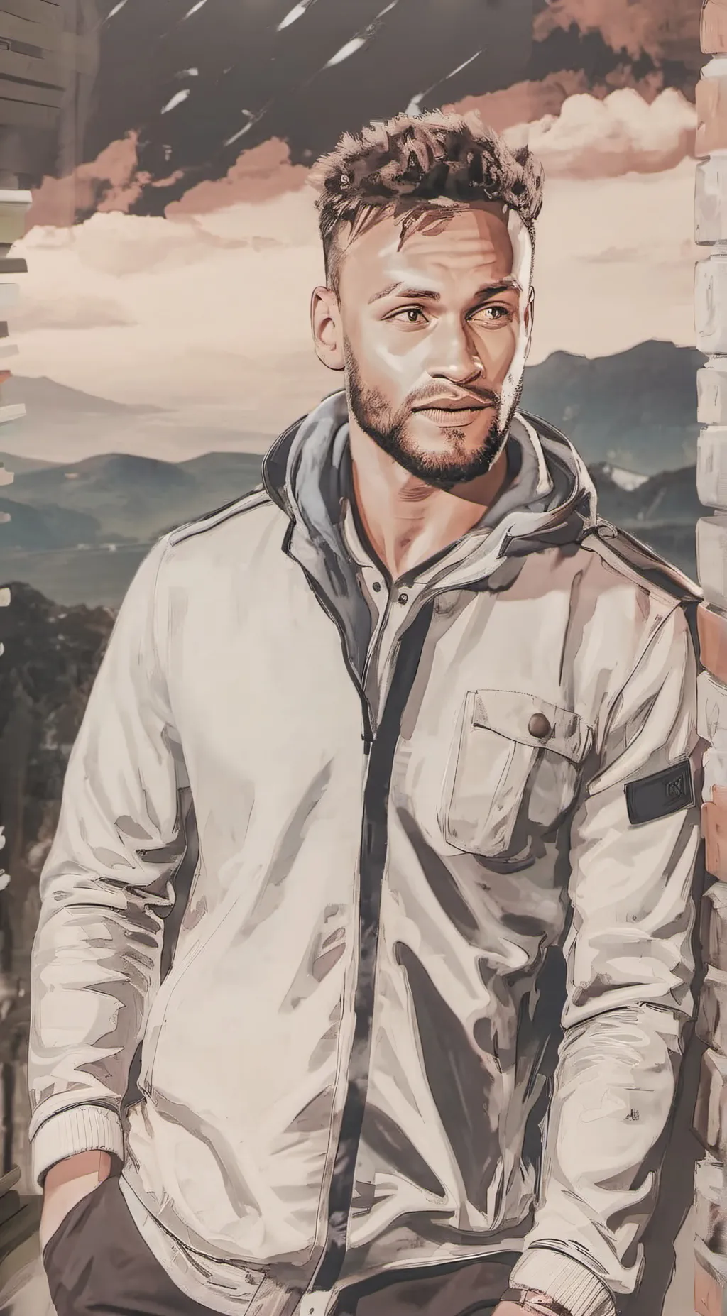 ai character: neymar son background