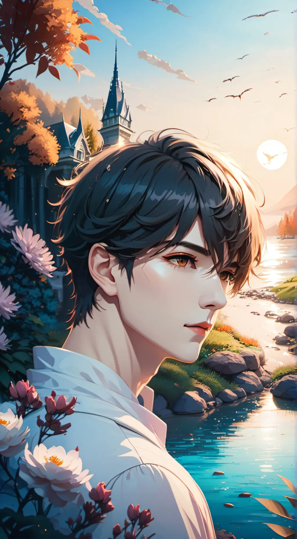 ai character: leo background