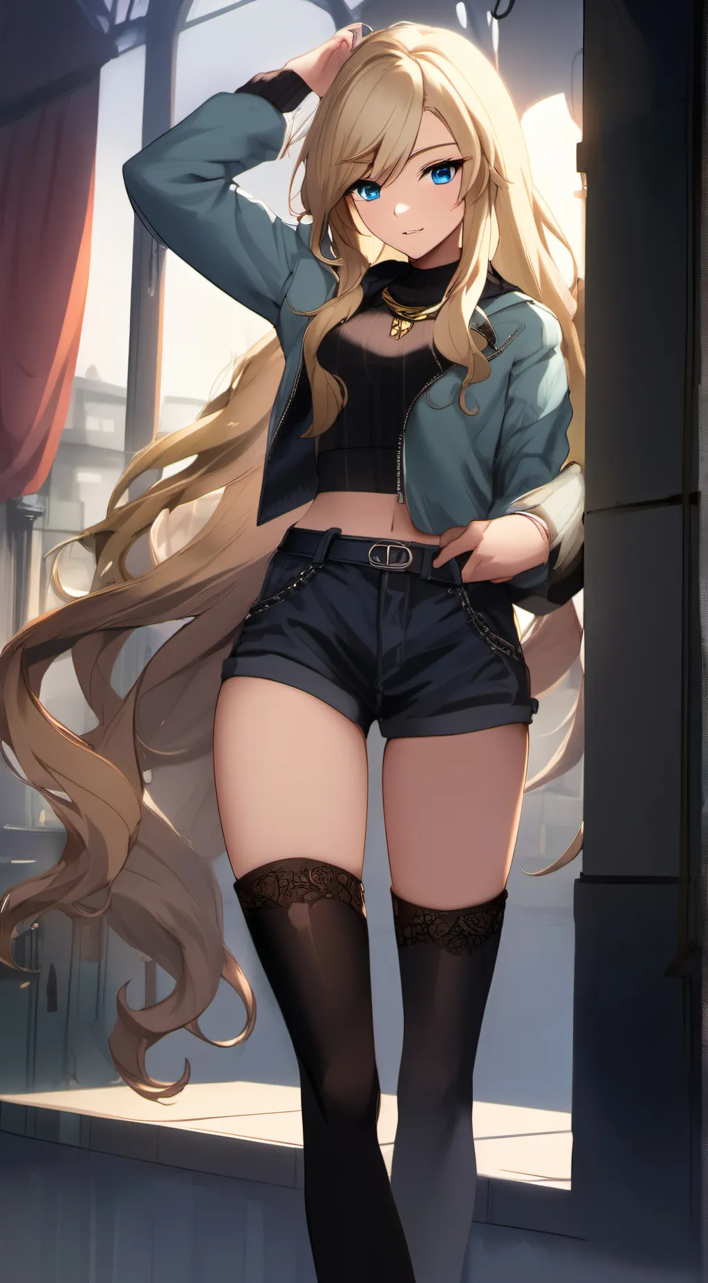 ai character: Leah background