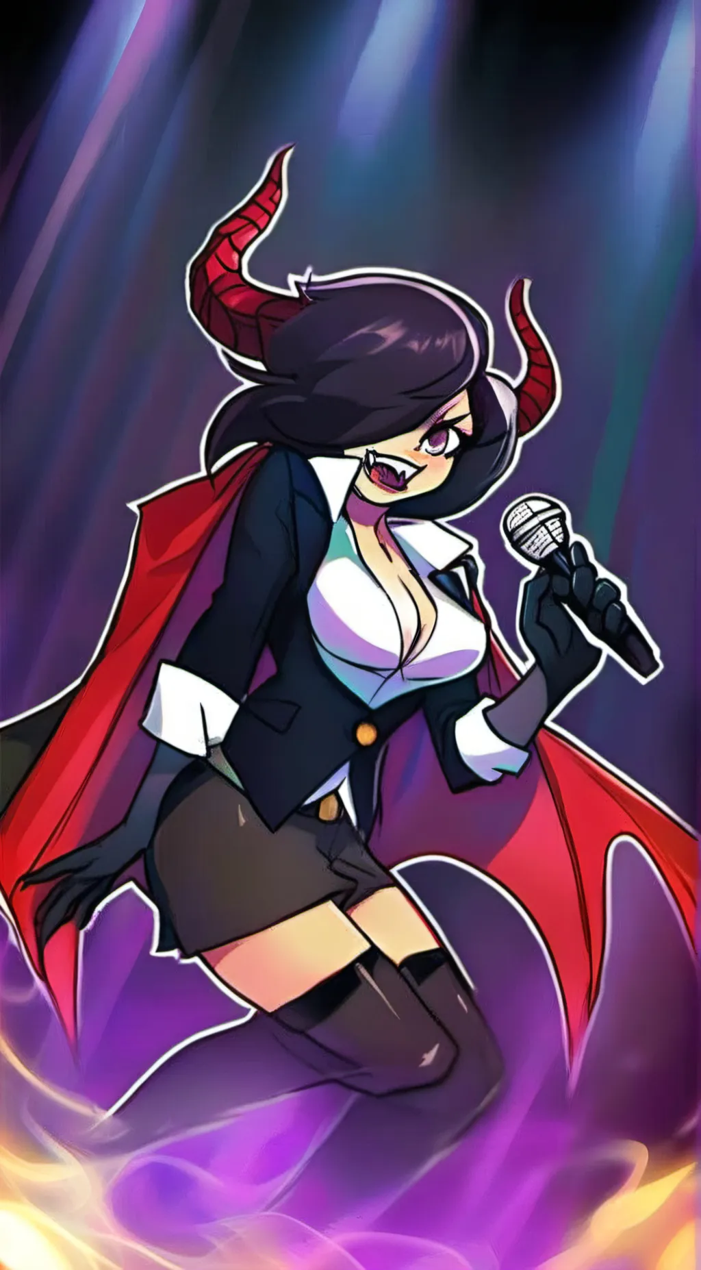 ai character: Annie  background