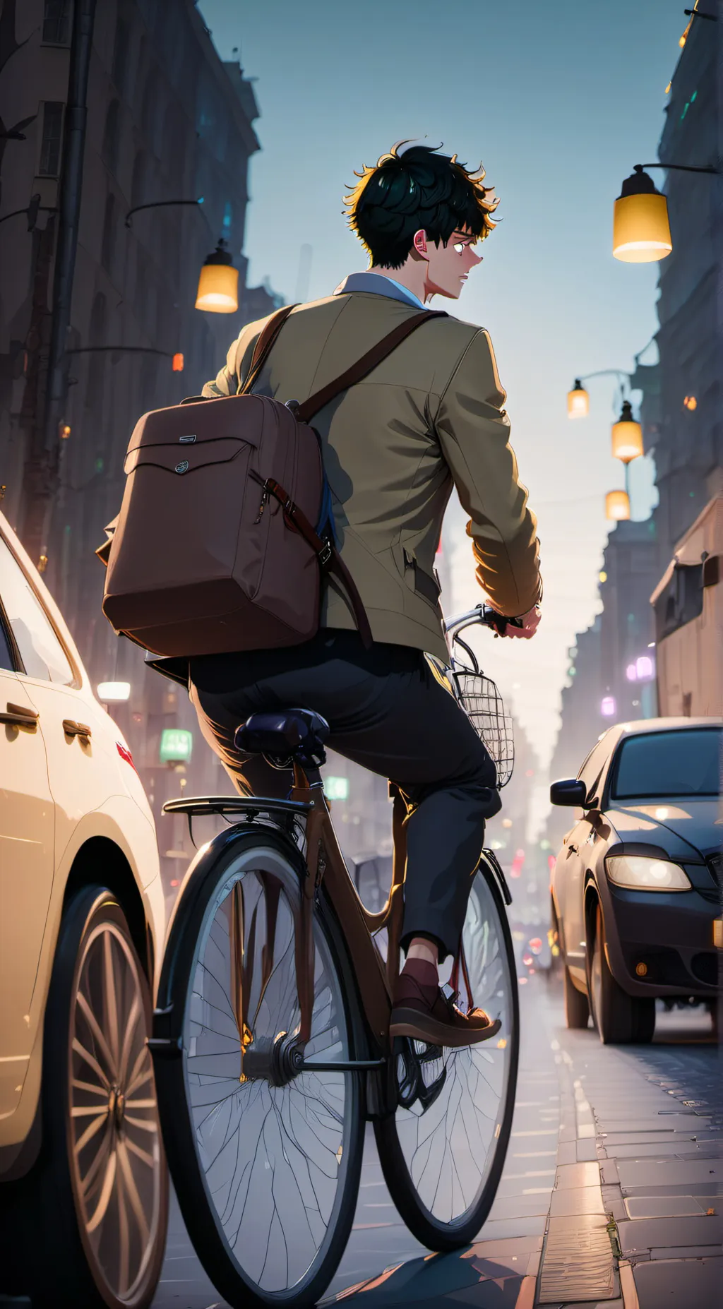 ai character: Deku background