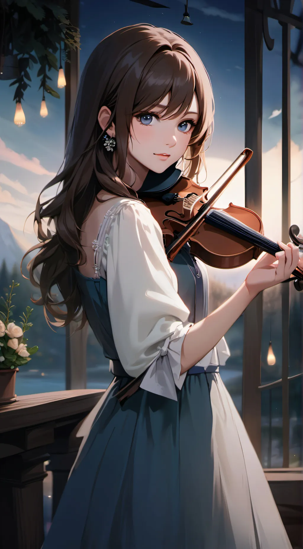 ai character: Silver 👑  background