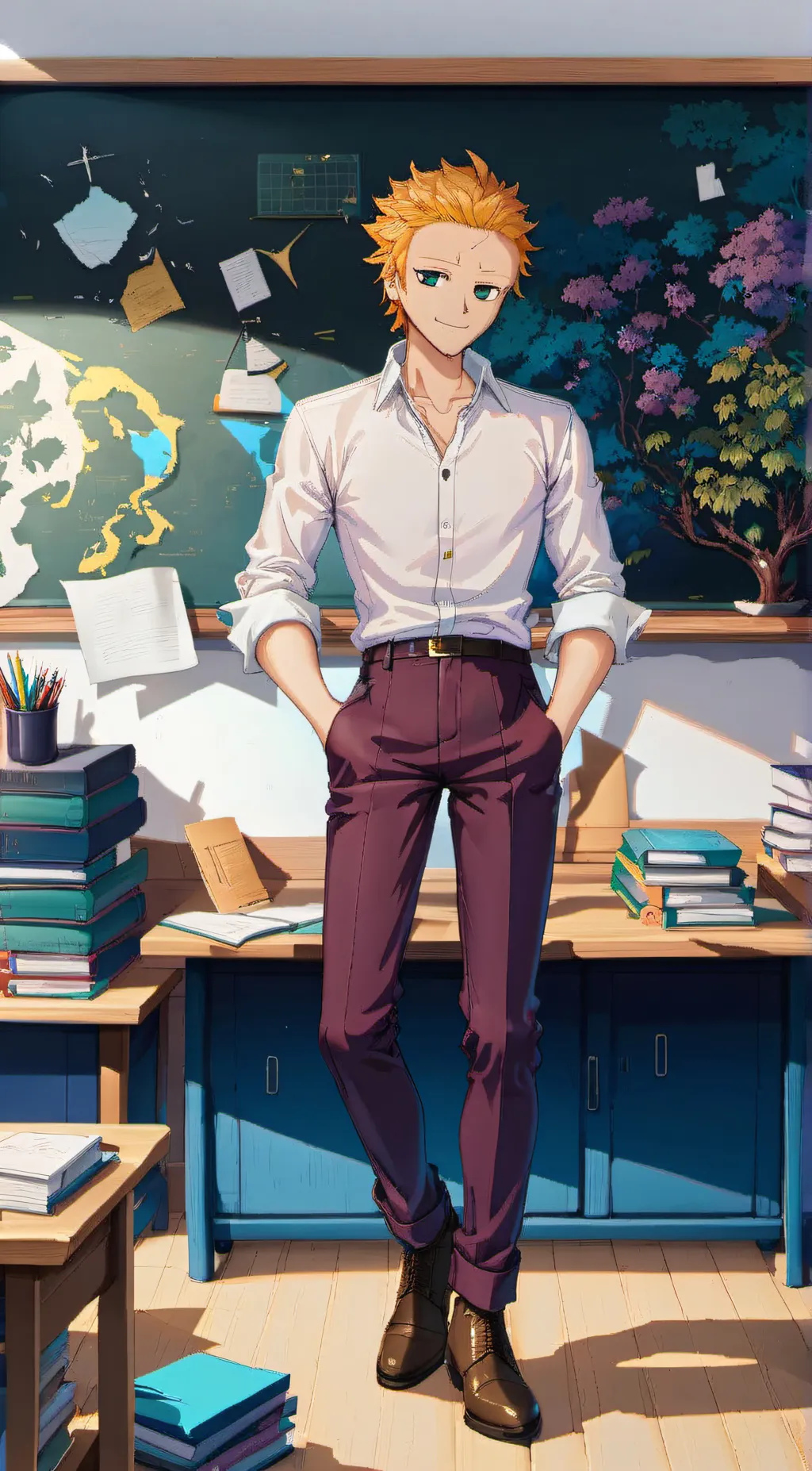 ai character: Saiko no Sutoka background