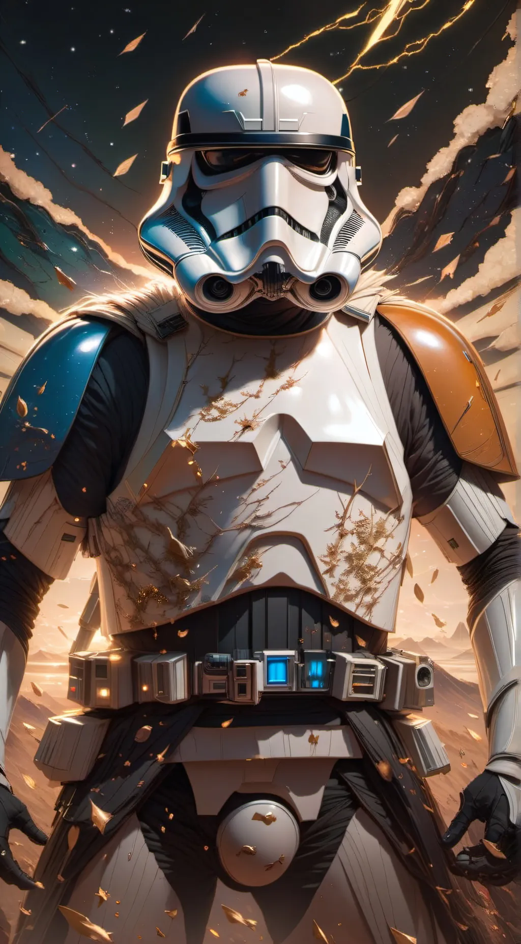 ai character: storm trooper background