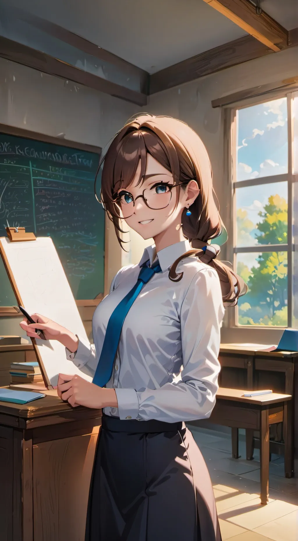 ai character: Year 7 Enterprise background