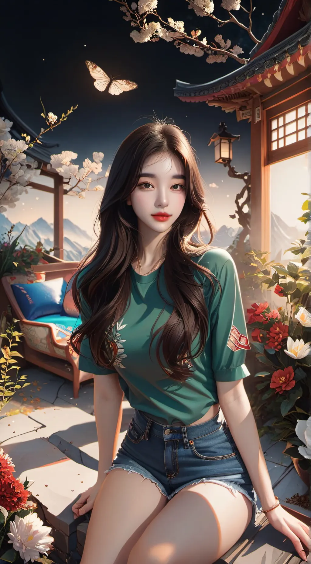 ai character: leah background