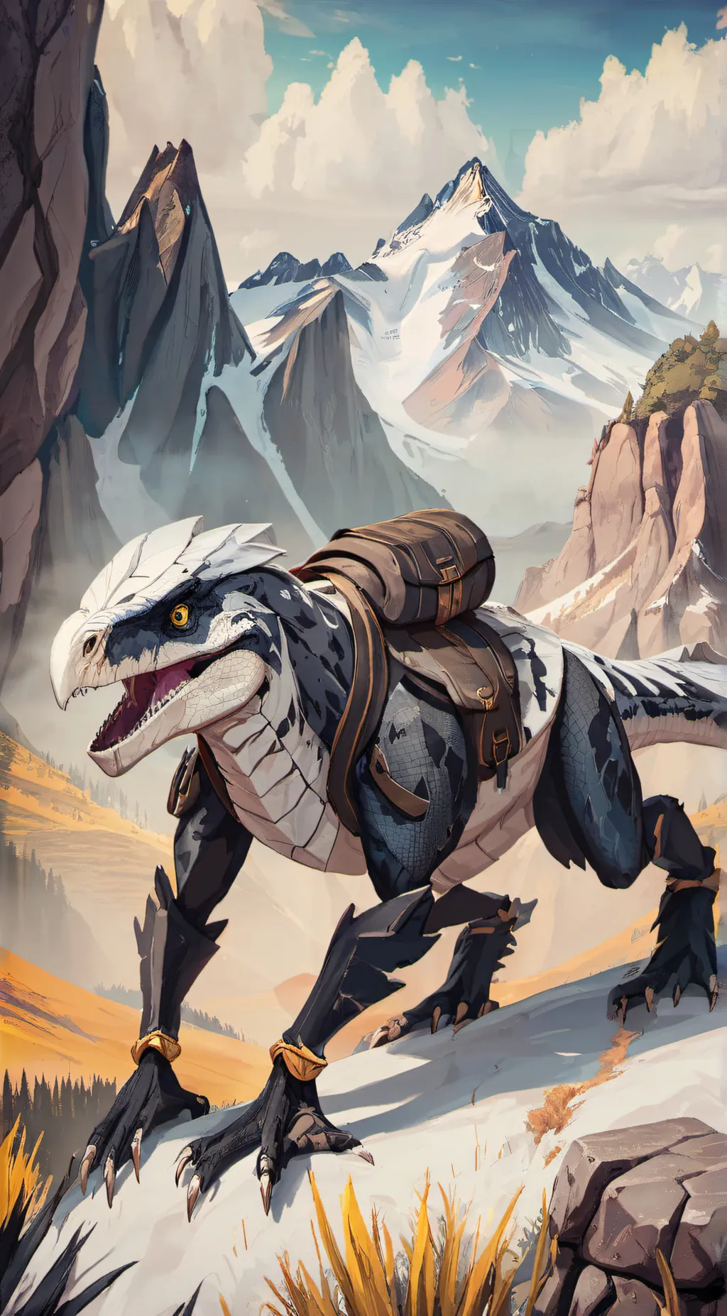 ai character: $-Drax-$ background