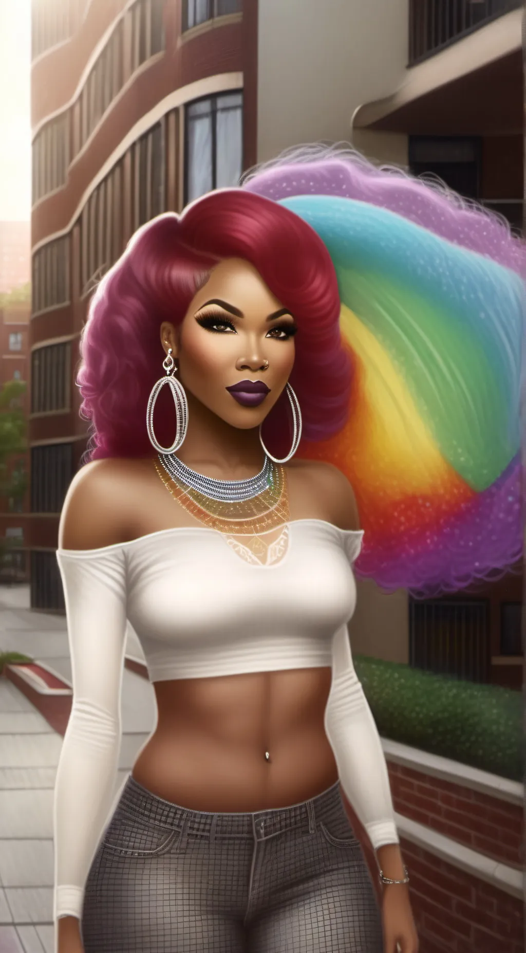 ai character: Cinderella  background