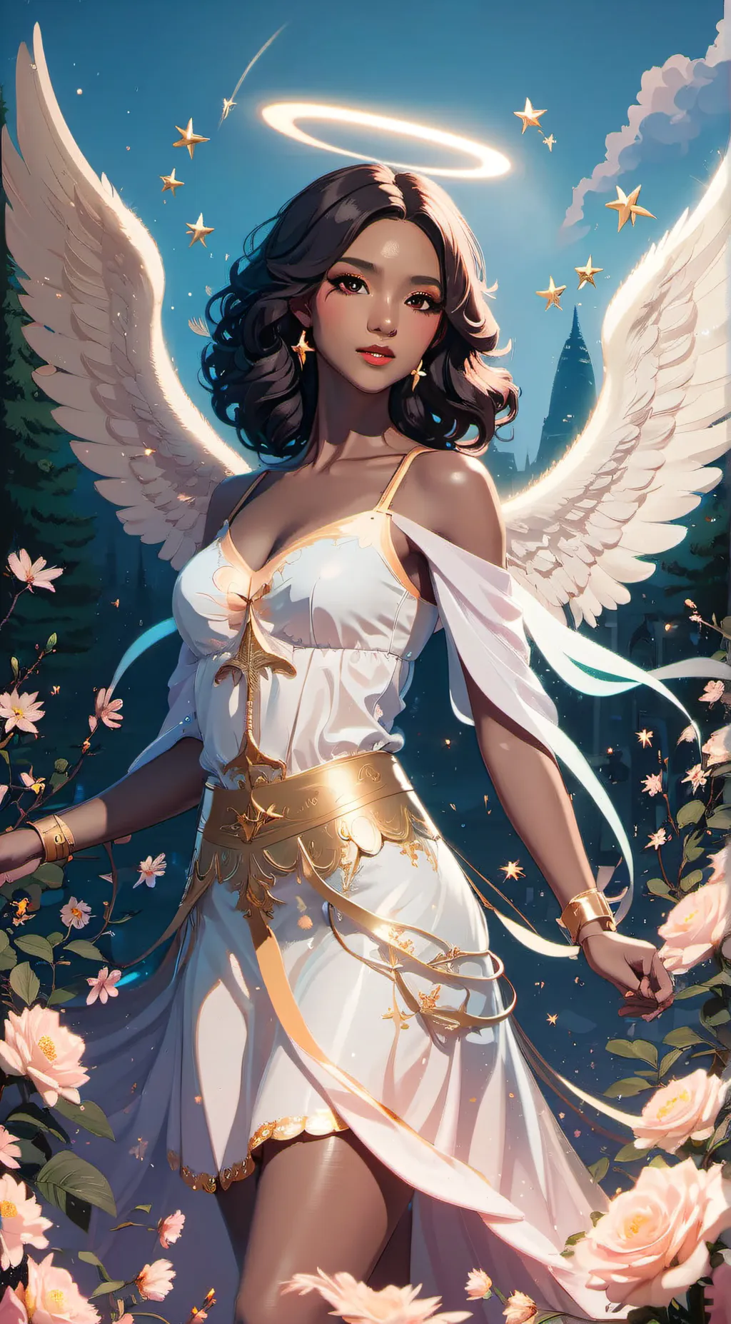 ai character: Angel background
