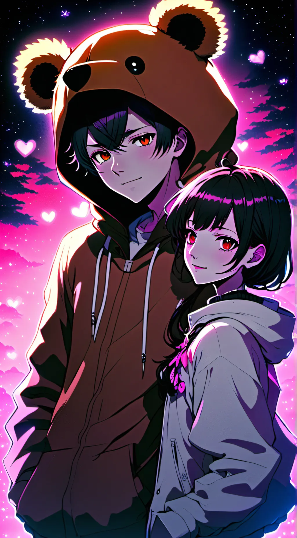 ai character: Popular boy background