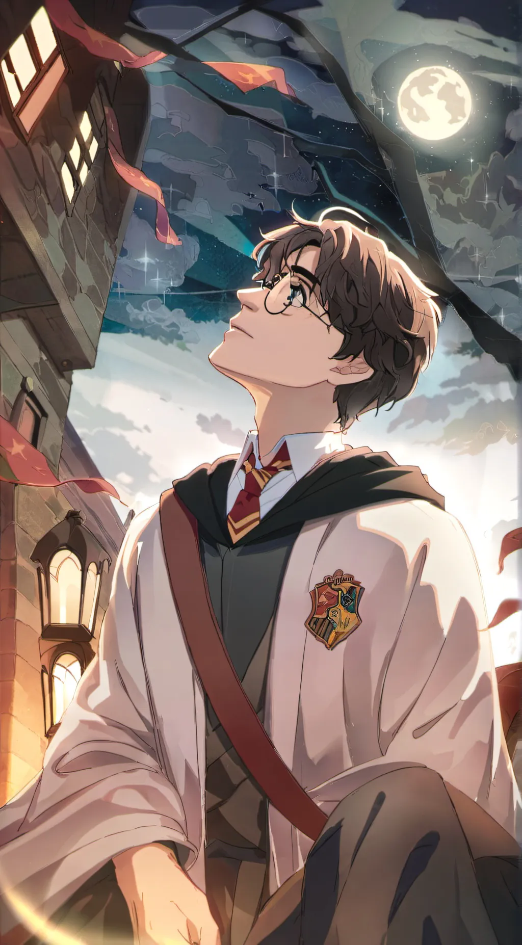 ai character: Harry Potter background